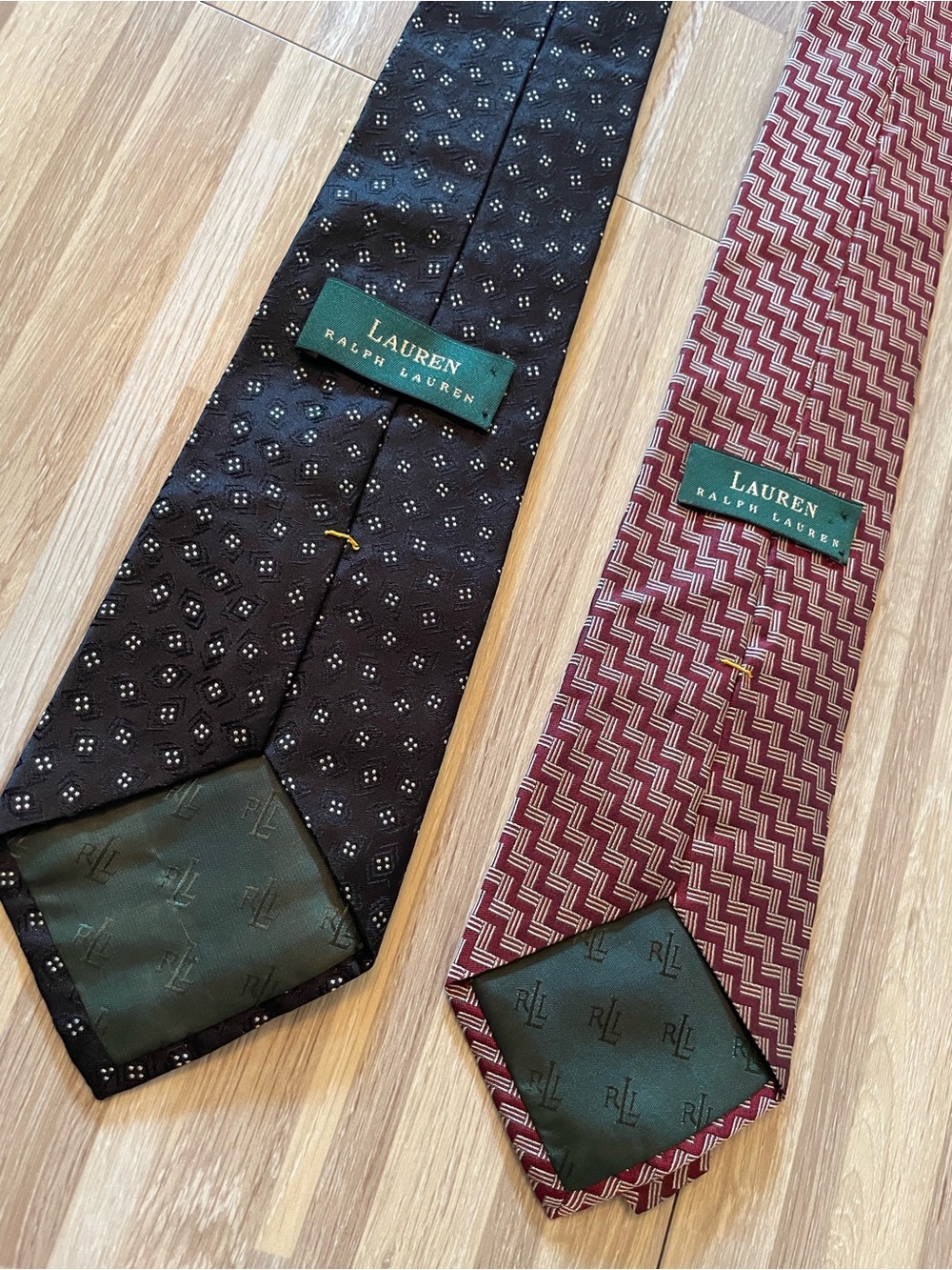 Ralph Lauren %100 Silk Tie Set
